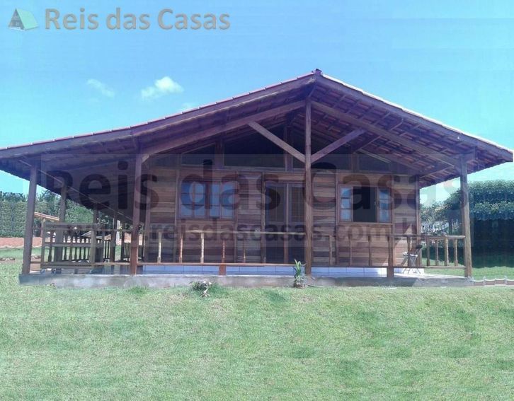 Modelo: Vitória Régia2 - 80m2 Reis das Casas Pré Fabricadas